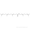4,8,12-Tetradecatrienoicacid, 5,9,13-trimethyl-,( 57192370,2E)-3,7-dimethyl-2,6-octadien-1-yl ester,( 57192371,4E,8E)- CAS 51-77-4